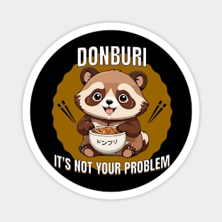 Tanuki Donburi Magnet